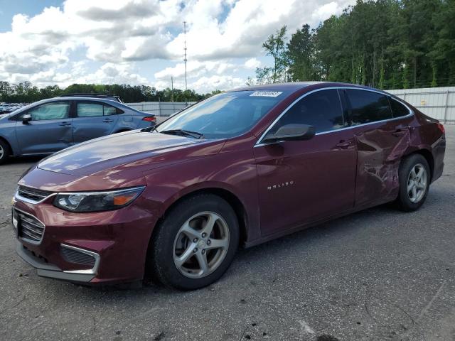 Photo 1 from auction – 2016 CHEVROLET MALIBU LS with VIN 1G1ZB5ST4GF202961