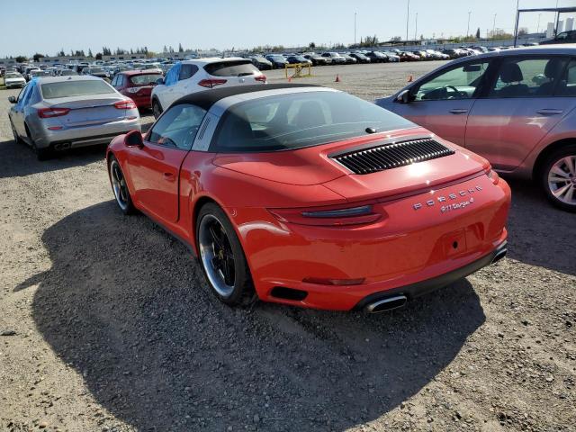 Photo 2 from auction – 2017 PORSCHE 911 TARGA with VIN WP0BA2A91HS132117