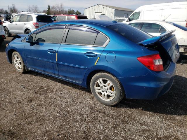 Photo 2 from auction – 2012 HONDA CIVIC EXL with VIN 2HGFB2F97CH017188