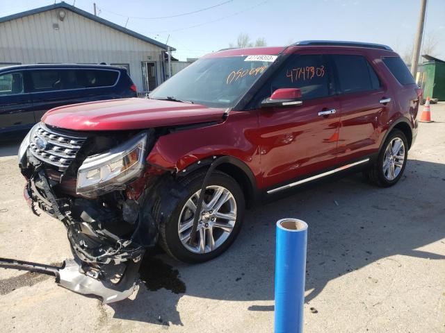 FORD EXPLORER L 2017 с VIN 1FM5K8F85HGD50699 - Фото с аукциона
