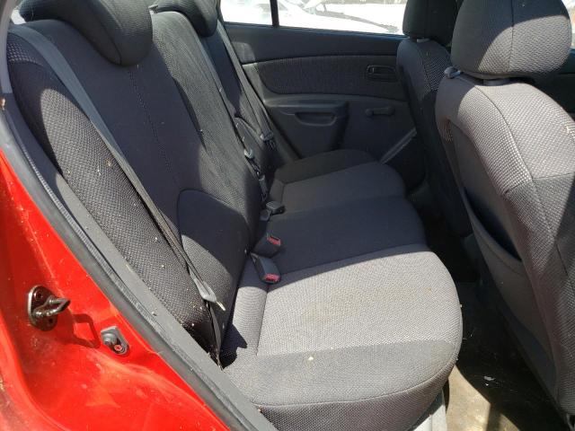 Photo 10 from auction – 2006 KIA RIO with VIN KNADE123666107993