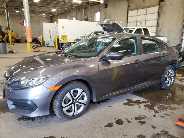 Photo 1 from auction – 2018 HONDA CIVIC LX with VIN 19XFC2F53JE039559