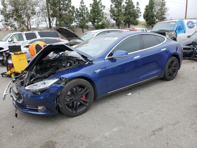 TESLA MODEL S 2016 with VIN 5YJSA1E26GF125179 - Photo from auction