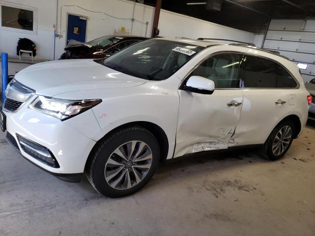 ACURA MDX TECHNO 2014 with VIN 5FRYD4H62EB035427 - Photo from auction