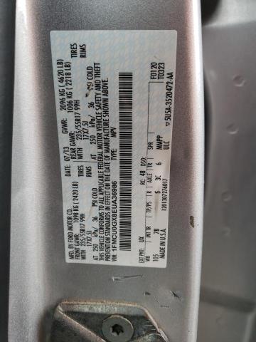 Photo 14 from auction – 2014 FORD ESCAPE SE with VIN 1FMCU0GX8EUA36986