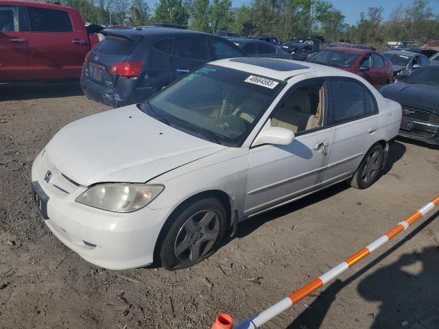 HONDA CIVIC EX 2004 with VIN 2HGES26724H514922 - Photo from auction