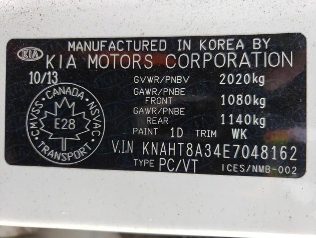 Photo 14 from auction – 2014 KIA RONDO with VIN KNAHT8A34E7048162