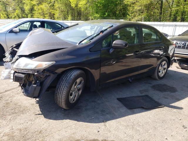 HONDA CIVIC LX 2014 with VIN 2HGFB2F55EH506480 - Photo from auction
