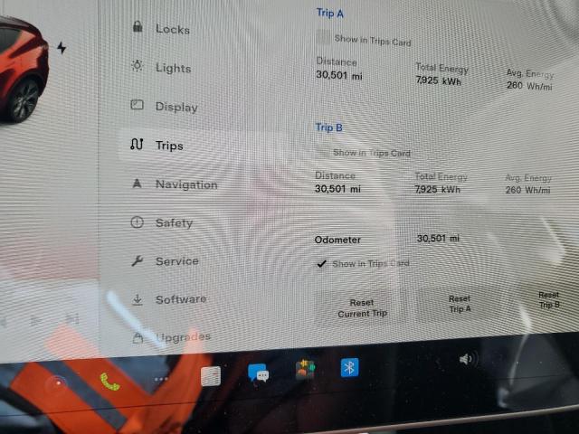 Photo 9 from auction – 2020 TESLA MODEL Y with VIN 5YJYGDEE1LF016790