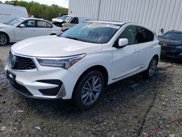 ACURA RDX TECHNO 2020 with VIN 5J8TC2H52LL012073 - Photo from auction