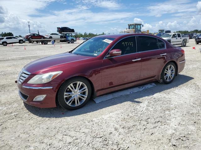 HYUNDAI GENESIS 3. 2012 with VIN KMHGC4DD2CU185221 - Photo from auction