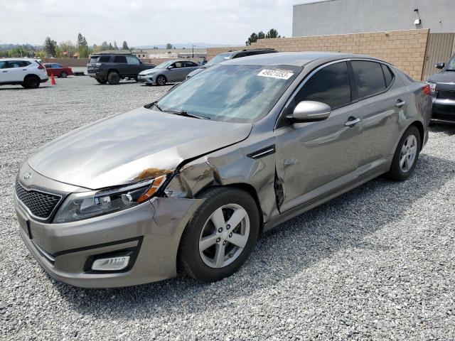 KIA OPTIMA LX 2015 with VIN 5XXGM4A70FG465374 - Photo from auction