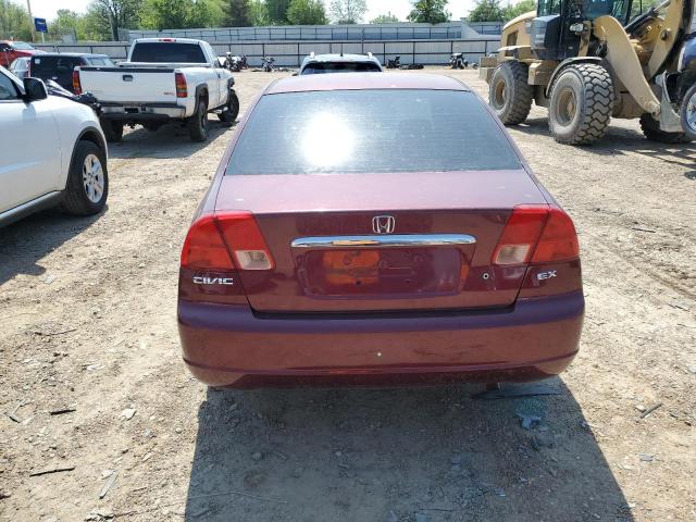 Photo 6 from auction – 2002 HONDA CIVIC EX with VIN 1HGES26772L011225