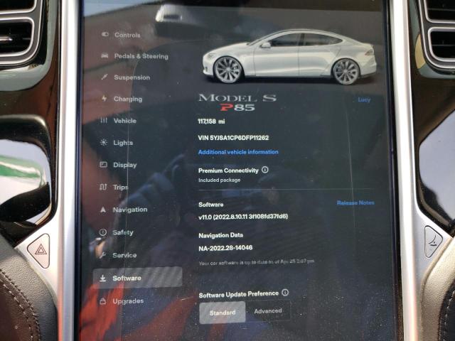 Photo 9 from auction – 2013 TESLA MODEL S with VIN 5YJSA1CP6DFP11262