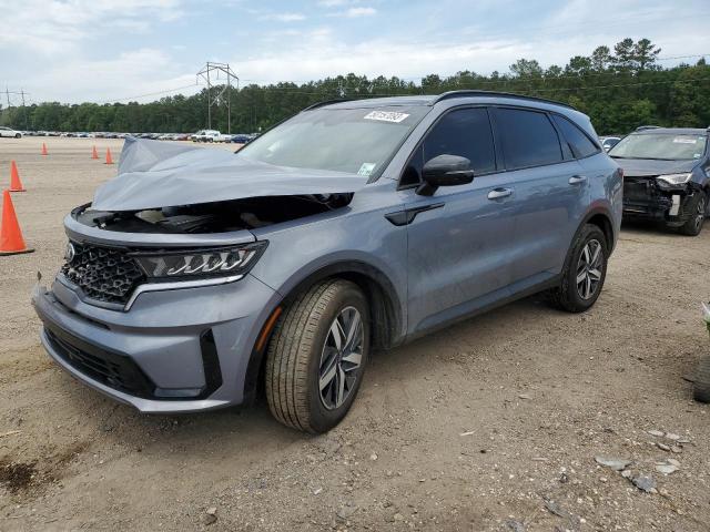 KIA SORENTO S 2021 with VIN 5XYRL4LC4MG002829 - Photo from auction