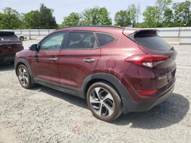 Photo 2 from auction – 2016 HYUNDAI TUCSON LIM with VIN KM8J33A22GU099108