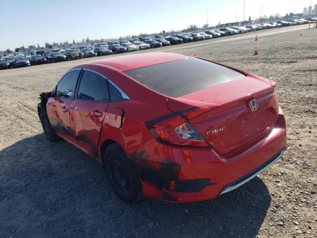 Photo 2 from auction – 2019 HONDA CIVIC LX with VIN 2HGFC2F64KH606099