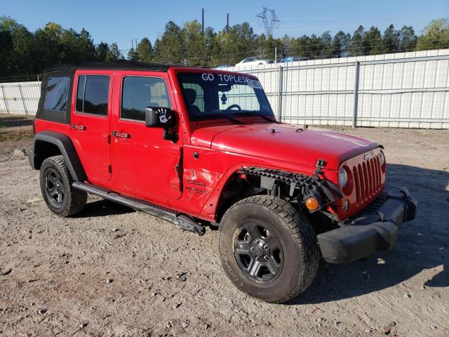 Photo 4 from auction – 2016 JEEP WRANGLER U with VIN 1C4BJWDG4GL335853