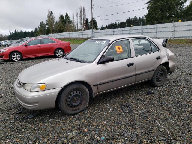TOYOTA COROLLA 1999 with VIN 1NXBR12E0XZ262242 - Photo from auction