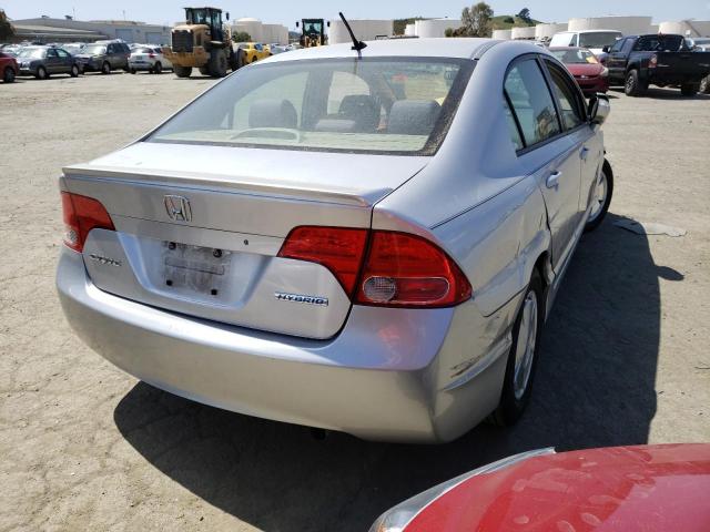 Photo 3 from auction – 2007 HONDA CIVIC HYBR with VIN JHMFA36217S009465