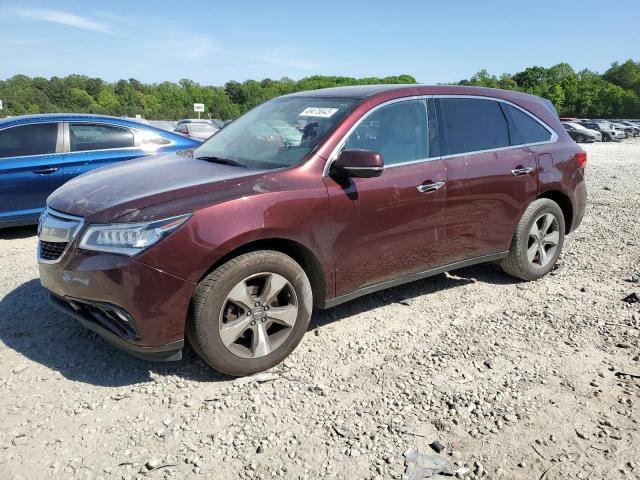 ACURA MDX 2014 with VIN 5FRYD4H20EB029087 - Photo from auction