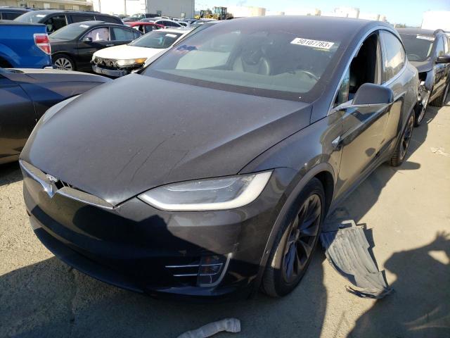 TESLA MODEL X 2017 with VIN 5YJXCBE20HF052785 - Photo from auction