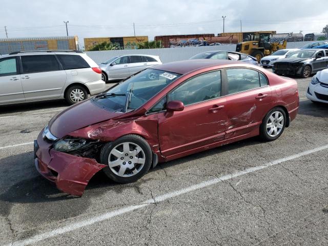 HONDA CIVIC LX 2010 with VIN 19XFA1F5XAE007952 - Photo from auction