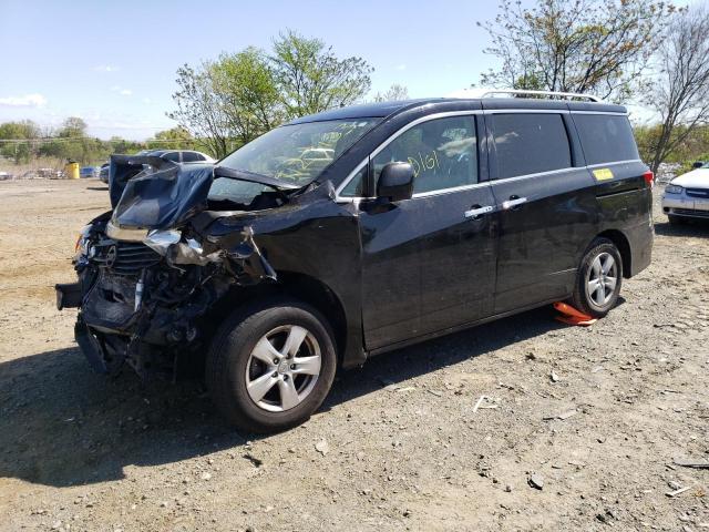 NISSAN QUEST S 2017 with VIN JN8AE2KP9H9168694 - Photo from auction