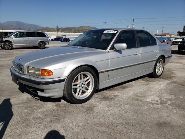 BMW 740 I AUTO 2000 with VIN WBAGG8341YDN78567 - Photo from auction