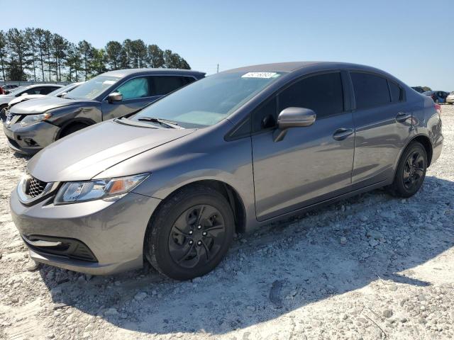 HONDA CIVIC LX 2015 with VIN 19XFB2F56FE009630 - Photo from auction