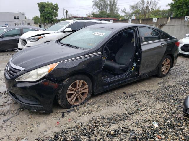 Photo 1 from auction – 2014 HYUNDAI SONATA GLS with VIN 5NPEB4AC0EH909558