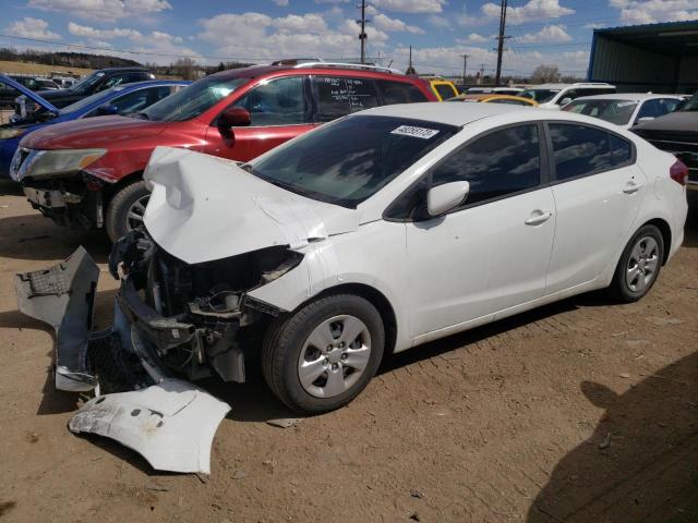 KIA FORTE LX 2018 with VIN 3KPFK4A79JE266309 - Photo from auction