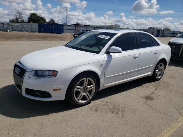 AUDI A4 2.0T QU 2008 with VIN WAUDF78E28A055822 - Photo from auction