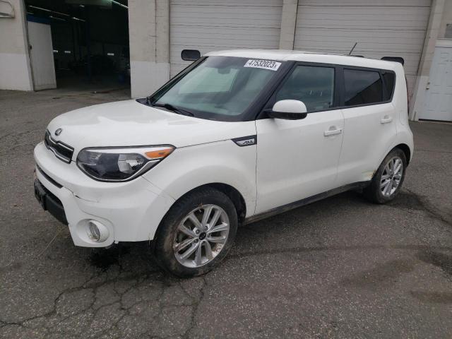 KIA SOUL + 2019 with VIN KNDJP3A54K7667482 - Photo from auction