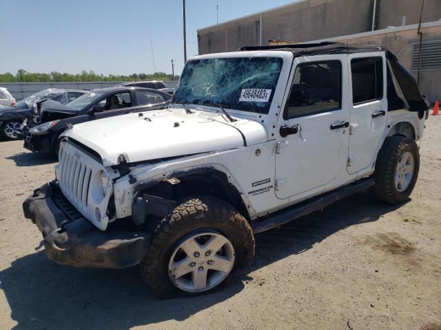 JEEP WRANGLER U 2017 with VIN 1C4HJWDG5HL688937 - Photo from auction