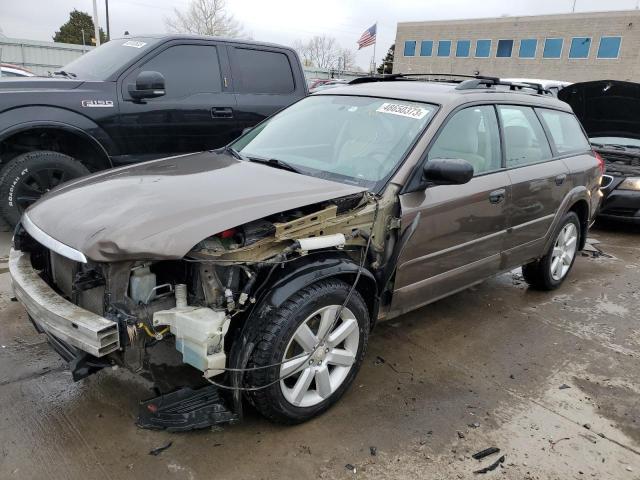 SUBARU OUTBACK 2. 2009 with VIN 4S4BP61C697342696 - Photo from auction