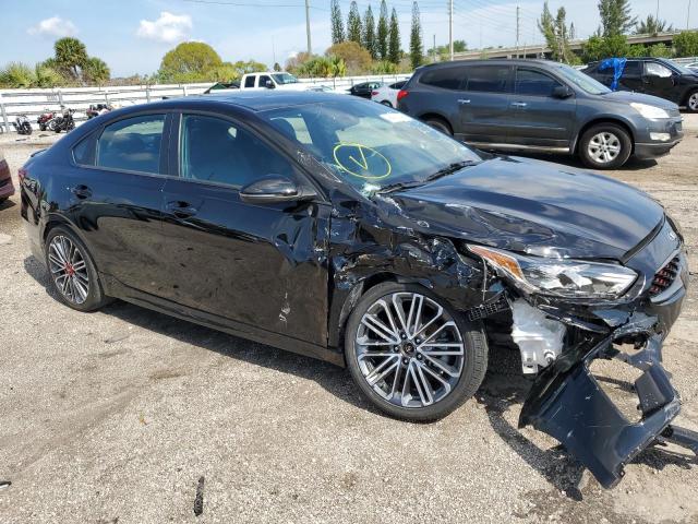 Photo 4 from auction – 2021 KIA FORTE GT with VIN 3KPF44AC1ME409703