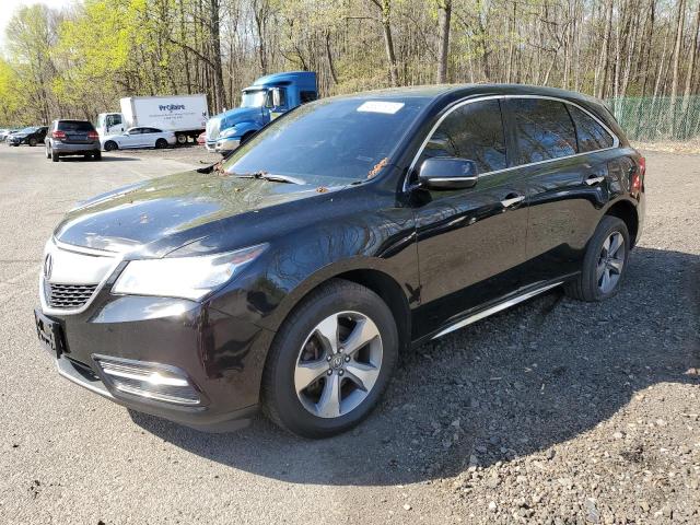 ACURA MDX 2016 with VIN 5FRYD4H22GB012293 - Photo from auction