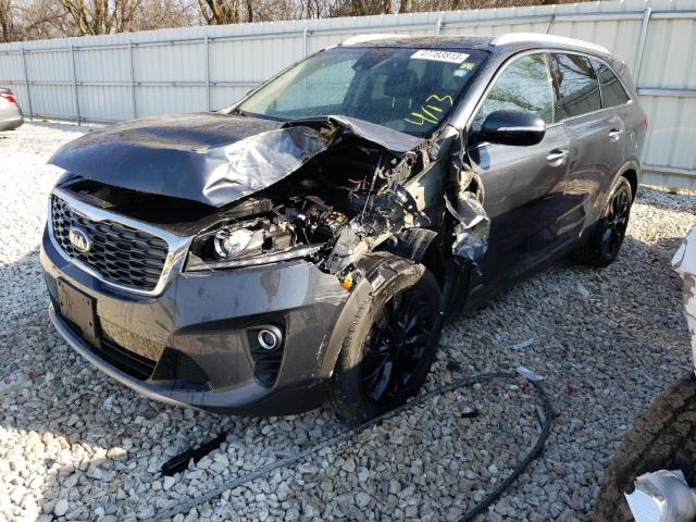 KIA SORENTO EX 2020 with VIN 5XYPHDA52LG704899 - Photo from auction