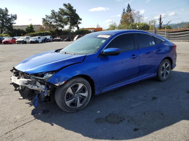 HONDA CIVIC LX 2020 with VIN 19XFC2F62LE200091 - Photo from auction