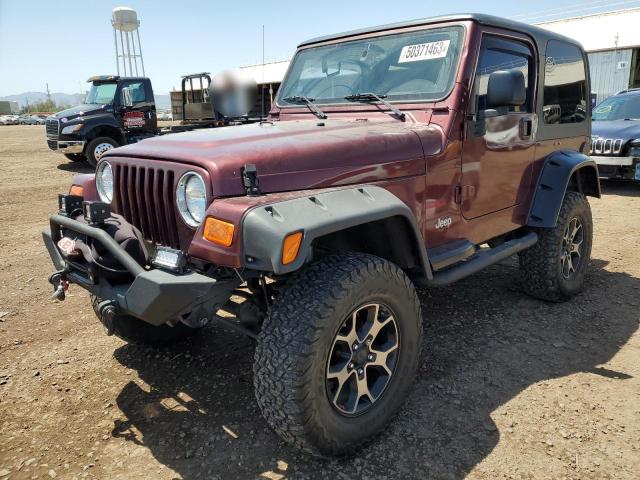 JEEP WRANGLER / 2003 with VIN 1J4FA59S53P333437 - Photo from auction