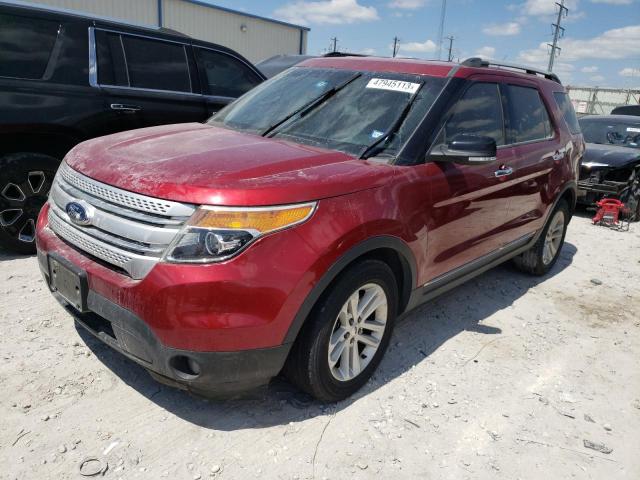 FORD EXPLORER X 2014 with VIN 1FM5K7D81EGA27193 - Photo from auction