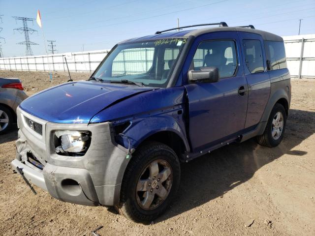 HONDA ELEMENT EX 2004 with VIN 5J6YH285X4L011562 - Photo from auction