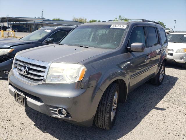 HONDA PILOT EXL 2012 with VIN 5FNYF4H63CB040080 - Photo from auction