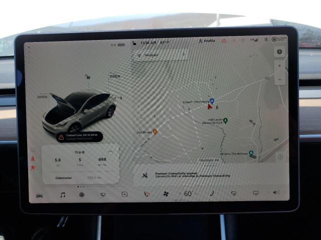 Photo 9 from auction – 2020 TESLA MODEL Y with VIN 5YJYGDEE5LF026819