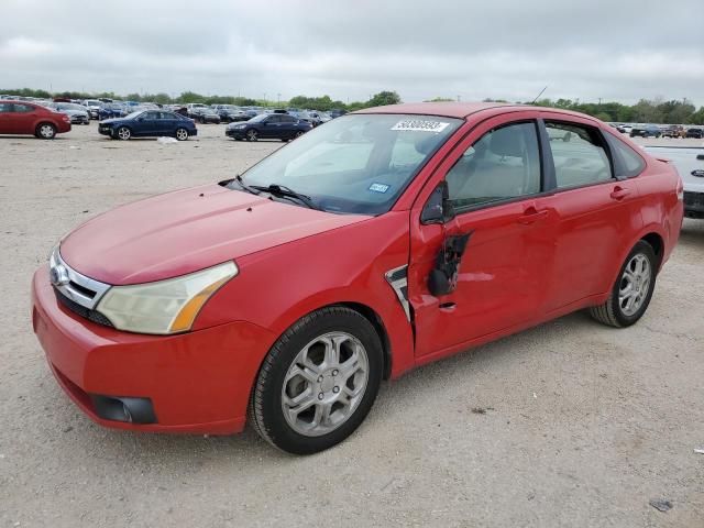 FORD FOCUS SE 2008 with VIN 1FAHP35N08W270252 - Photo from auction