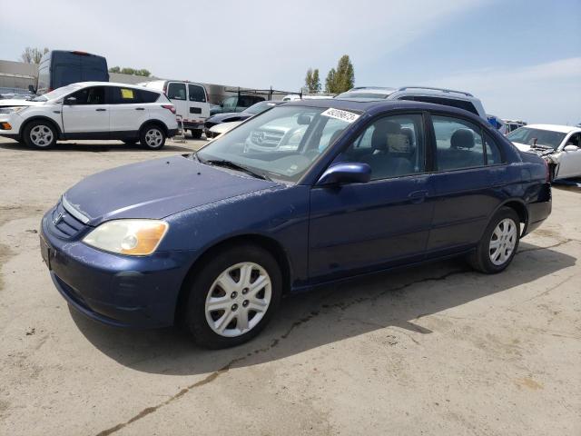 Photo 1 from auction – 2003 HONDA CIVIC EX with VIN 2HGES26713H592719