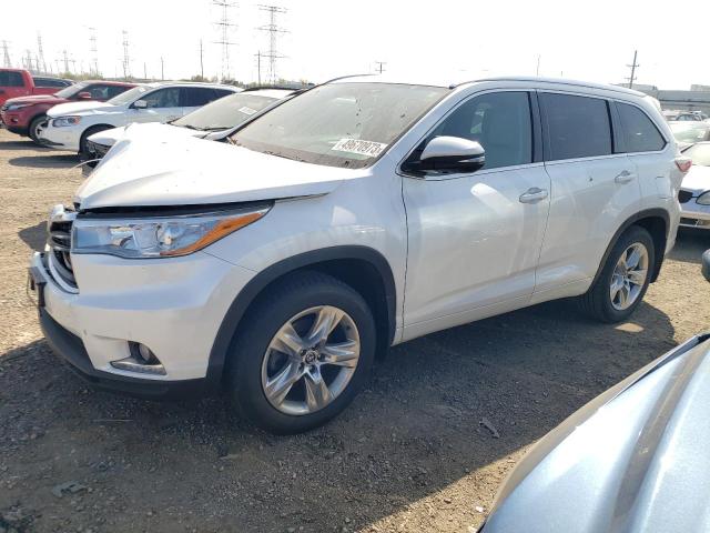 TOYOTA HIGHLANDER 2016 with VIN 5TDDKRFH3GS240082 - Photo from auction