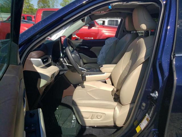 Photo 7 from auction – 2022 TOYOTA HIGHLANDER with VIN 5TDGZRAH8NS555750
