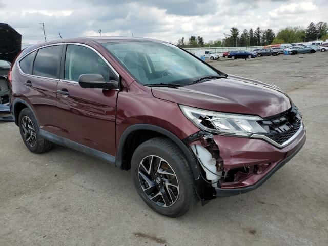 Photo 4 from auction – 2016 HONDA CR-V SE with VIN 2HKRM4H47GH607360